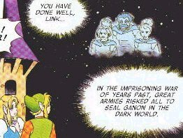 Zelda 3 Comic sample