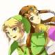 Link and Zelda