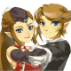 Link and Zelda