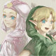 Link and Zelda