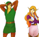 Link and Zelda