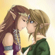 Link and Zelda