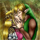 Link and Zelda
