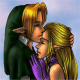 Link and Zelda
