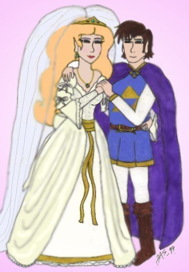 Link Zelda 39s Wedding