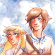 Link and Zelda