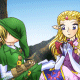 Link and Zelda