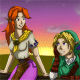 Link and Malon